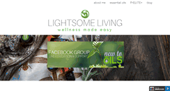 Desktop Screenshot of lightsomeliving.com